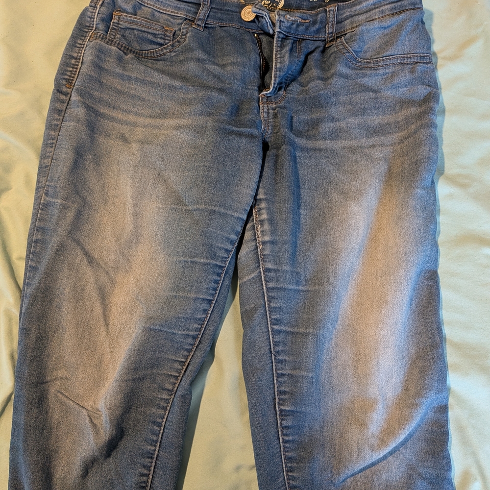 SO Women's Blue Denim Jeggings